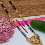 Women 1 Gram Gold Plated Mangalsutra