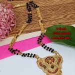 Women 1 Gram Gold Plated Mangalsutra