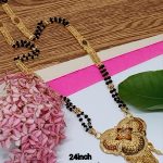 Women 1 Gram Gold Plated Mangalsutra