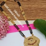 Women 1 Gram Gold Plated Mangalsutra
