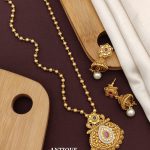 Antique Mala Set Matte finishing