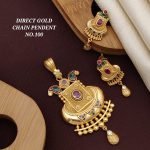 Square Style Pendent with Earrings