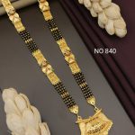 1 Gram Gold Plated Mangalsutra for Women with Stylish Pendant