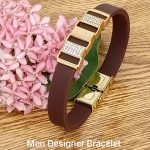 1 Gram Gold Forming Bracelet For Men
