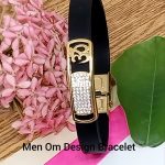 1 Gram Gold Forming Bracelet For Men
