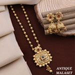 Antique mala set Mat finishing