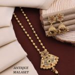 Antique mala set Mat finishing