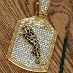 BIG Size  Designer 1 gram Micro plated pendant