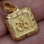 1 Gram Gold plated pendant