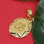 1 Gram Gold plated pendant