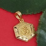 1 Gram Gold plated pendant