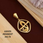 Gents  PENDANT